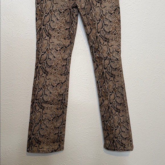 Reformation Peyton Snake High Rise Bootcut Jeans size 25 - Picture 10 of 14